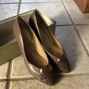 Selby 2” Comfort Brown Heels in Original Packaging